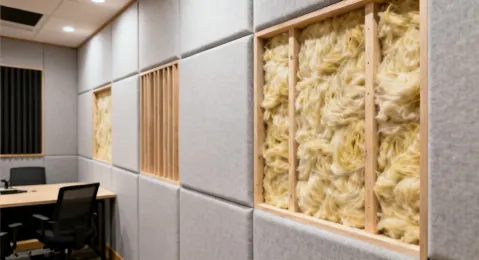 Knauf acoustic insulation for soundproofing