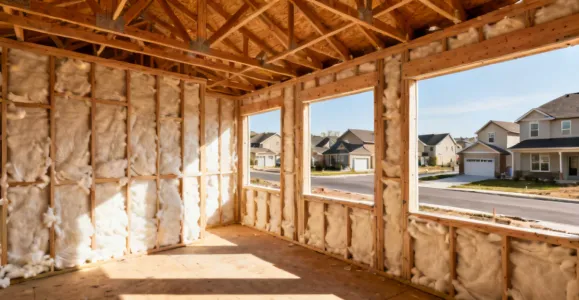 Residential construction insulation