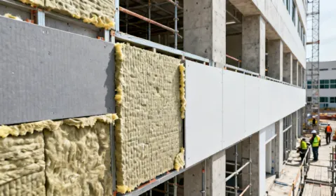 Hospital healthcare facility insulation project